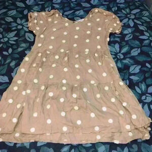 Blu pepper Polka Dot Babydoll Dress size M